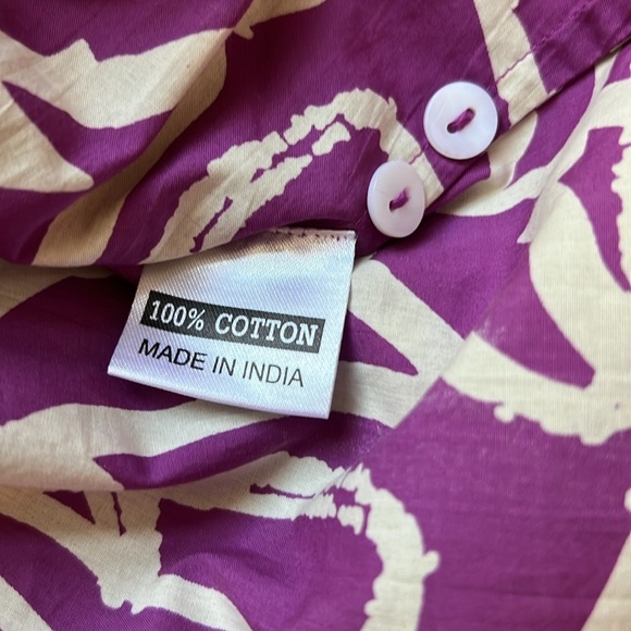 Olivia James The Label Purple Swirl Crop Top And Pant Set Size XS/S - Picture 11 of 15